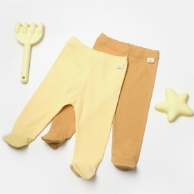 Resim BabyCosy Organik 2 Li Patikli Pantolon Csyb9028 001 