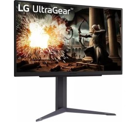Resim LG 27" UltraGear 27GS75Q-B 1Ms GtG 180Hz (O/C 200Hz) (HDMI-DisplayPort) HDR10 Destekli QHD (2560x1440) IPS HDR10 Pivot Oyun Monitörü 