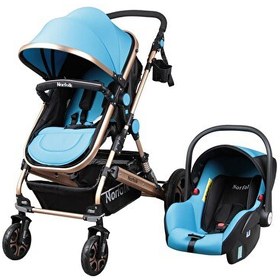 Resim Norfolk Baby Voyage Air Luxury 5 İn1 Travel Sistem Bebek Arabası Mavi 