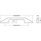 Resim 8525 Modern Kulp Krom Renk 352 mm Krom Tek Ebat SSY8525 0352 Cr 