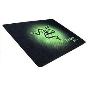Resim Razer Mouse Pad Siyah Yeşil Desenli Oyuncu Mouse Pad 25-21Cm 