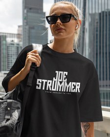 Resim Joe Strummer From Ankara to You Oversize Tişört 