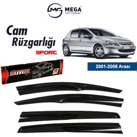 Resim Peugeot 307 Mugen Tip Cam Rüzgarlık Sunplex 