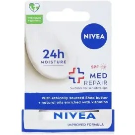 Resim Nivea Lip Med Repair Spf 15 Dudak Bakım Kremi 4,8gr 