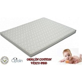 Resim Uzunbebe 100X200 Opalin Cotton Visco Yatak Pedi 100*200 Visco Ped 