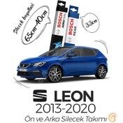 Resim Bosch Aerotwin Seat Leon 2013 - 2020 Ön ve Arka Silecek Seti 