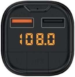 Resim LinkTech GR15 18W PD + QC3.0 Led Ekranlı FM Transmitter 