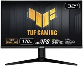 Resim ASUS TUF Gaming VG32AQL1A 31.5″ 1ms 170Hz QHD IPS Gaming (Oyuncu) Monitör 