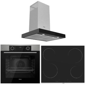 Resim Ferre FRYART VİTRO SERİSİ SİYAH ANKASTRE SET (XE63Mİ-MS261-D100) 