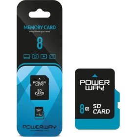 Resim Powerway 8 GB Micro Sd Hafıza Kartı Pwr-8 