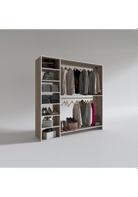 Resim Kenzlife giysi dolabı abdurrahman 180*180*40 crd gardırop 