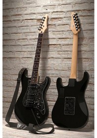 Resim Torres Guson Std-20bk Siyah Dsp Elektro Gitar Hss Tremolo Distortion Efektli - 8697014034052 