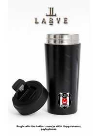 Resim Beşiktaş YENİ SEZON ÖZEL SERİ ÇELİK TERMOS MUG FLIP KAPAK 380ML 