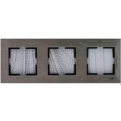 Resim VİKO Bronz Novella Üçlü Eloksal Çerçeve (VK-92092303) 