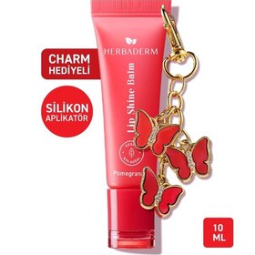 Resim Parlatıcı, Dolgunlaştırıcı, Onarıcı Renkli Dudak Balmı, Nar Aromalı 10 Ml 