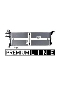 Resim Vw Transporter T6 Turbo Radyatoru 2.0 Tdi 2016-2017 Caab Cxgb Mahle Cır9000p 