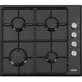 Resim Vestel AO-6004 Ys-Dg 60 cm 4 Gözü Gazlı Ankastre Ocak 