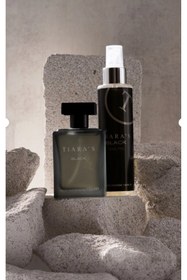 Resim Tiaras Black Edt 100 Ml & Edc For Men 150 M 