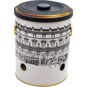 Resim Şehir Desenli Çok Amaçlı Soğanlık ve Sebzelik Seti 