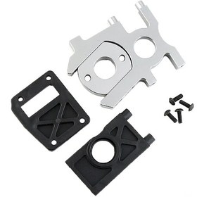 Resim Geekyou Kyosho Mp10 Hsp Hobao Fs Racing İçin Metal-plastik Motor Tutucu, 1/8 Rc Off-road Araçları İçin Tam Uyumlu Montaj Seti 