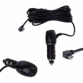Resim KEEPRO Micro Usb Araç Şarj Adaptörü 5v 2a Navigasyon Dvr/gps L Tipi 