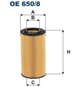 Resim FILTRON OE650/8 Oe 650/8 Yag Filtresi A4 A5 A6 Q5 Q7 Oe 6508 9A719840520 OE6508 (WA928811) 