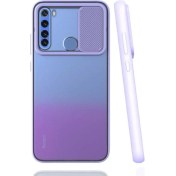 Resim Ceponya Xiaomi Redmi Note 8 Kamera Korumalı Kılıf Mat Yüzey Lensi Kapak 
