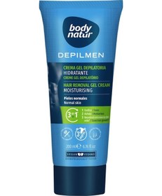 Resim Body Natur Depilmen Normal Ciltler için Tüm Vücut Erkek Tüy Dökücü Krem 200 ML 
