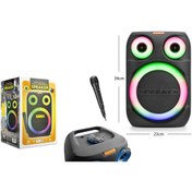 Resim Subzero Wr190 Bluetooth Hoparlör Led Usb Mikrafon Hediyeli 