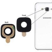 Resim Samsung Uyumlu J700 J7 2015 Arka Kamera Camı ( Çıtasız Sadece Cam) 