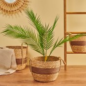 Resim Simple Living Çok Amaçlı Hasır Sepet -M 