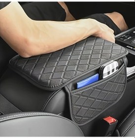 Resim Gaojunshop01 Klasik Siyah Suni Deri Çok Fonksiyonlu Kolçak Koruma Ve Depolama 