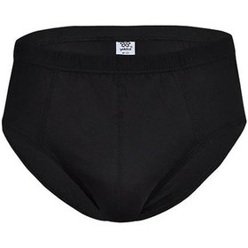 Resim 3 Adet Yıldız Erkek Pamuklu Süprem Slip Külot 130-131 Siyah 