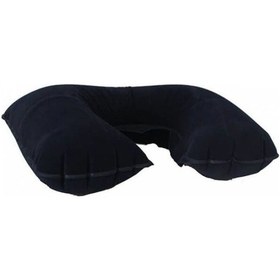 Resim Şişme Seyahat Yastığı Gri Lacivert 