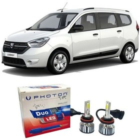 Resim Dacia Lodgy Uzun + Kısa Far Ampulü H4 Duo Yeni Seri Beyaz 2012-2021 