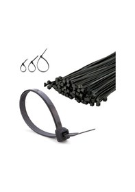 Resim 3.6 300Mm - Siyah - 30Cm Kablo Bağı Cırt Kelepçe 