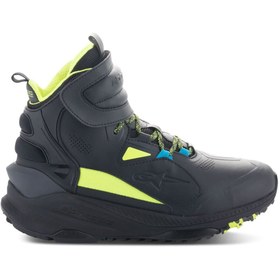 Resim Alpinestars Speedstreet Korumalı Motosiklet Botu Siyah Sarı 