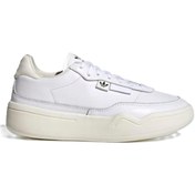 Resim adidas Her Court Leather White Womens Hakiki Deri Beyaz Kadın Spor Ayakkabı 