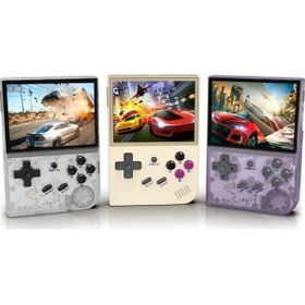 Resim Anbernıc RG35XX 3.5" Açık Kaynak Oyun 64g 5000+ Oyunlar Retro Elde Taşınabilir Oyun Konsolu 