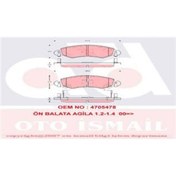 Resim TRW GDB1420 Fren Balatası Ön Agila A 00- / Wagon R 00- 