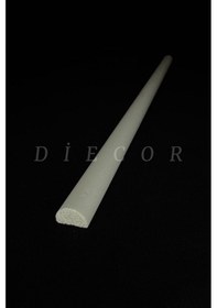Resim Diecor Dekoratif Boyanabilir 25 Adet 1,5 Cm Polistren Duvar Çıtası Beyaz 15 X 10 Model:xa162 