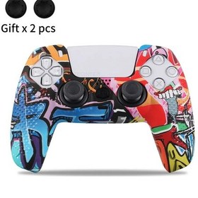 Resim Için Ps5 Denetleyici Koruma Kilifa Ps5 Silikon Kapak Sony Playstation 5 Için Ahtapot 