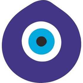 Resim Nazar Boncuğu Sticker 10 X 10 2 Adet 