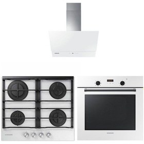 Resim Samsung NV60K5140BW - NA64M7100AW - NK24M7060VW Beyaz Ankastre Set 