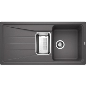 Resim Blanco Sona 6S Granit Eviye. 1.5 Hazneli. Kaya Gri 