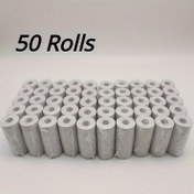 Resim 50 Rulo Mini Termal Kağıt - Çoğu Termal Yazıcı ile Uyumlu, Mürekkep Gerekmez, Hızlı Kuruyan & Lekeye Dayanıklı Etiketler, Notlar, Fotoğraflar, Faturalar, Günlükler için - Ev, Ofis, Okul, Hediye Verme için İdeal - Toplu Paket, Çok Yönlü Baskı, Dayanıklı Malzeme, Küçük İşletmeler için 