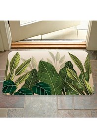 Resim Dijital Baskılı Desenli Dekoratif Dış Kapı Önü Ve Iç Mekan Paspası Yıkanabilir Kaymaz Taban Çok Renkli 