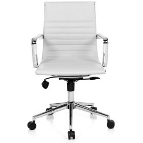 Resim Aykanoffice Aykan Ofis Riva Beyaz Çalışma Koltuğu 