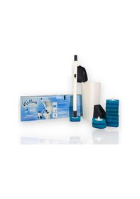 Resim Wellnax Breeze Refresh Kullan At Süngerli ve Deterjanlı Tuvalet Fırçası 