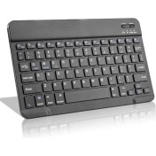 Resim Valkyrie Bluetooth 10 Inç Ios Windows Android Uyumlu Kablosuz Klavye - Türkçe - Şarjlı - Sessiz - Multimedia - Ultra Ince Siyah 